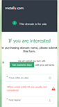 Mobile Screenshot of metally.com